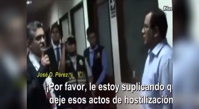 Así fue el enfrentamiento entre Domingo Pérez y el exsecretario de Chávarry Así fue el enfrentamiento entre Domingo Pérez y el exsecretario de Chávarry