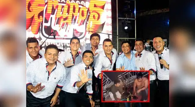Integrantes de Grupo 5 sufren accidente 