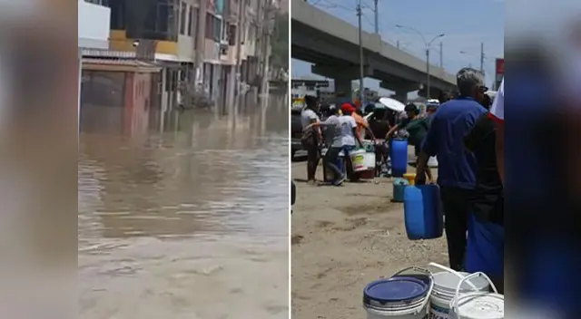 Sedapal hace llamado a vecinos afectados Sedapal hace llamado a vecinos afectados