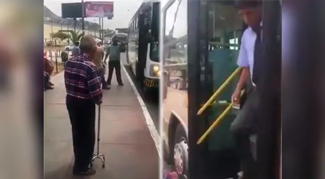 Noble gesto de chofer