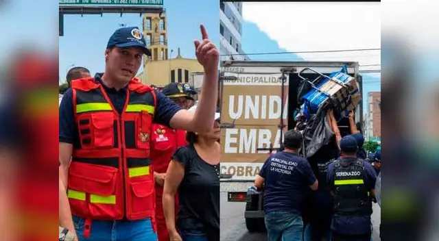 Varios agentes de fiscalización y serenos fueron agredidos por ambulantes Varios agentes de fiscalización y serenos fueron agredidos por ambulantes