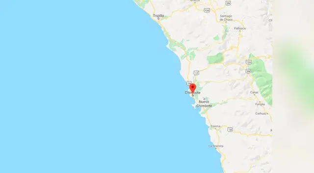 Fuerte sismo de 5.3 en Chimbote Fuerte sismo de 5.3 en Chimbote