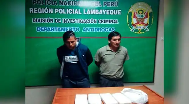 Chiclayo: PNP detiene a sujetos que traían droga en mochila | El Popular