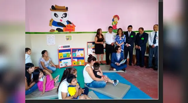 El INPE inauguró sala de lecturas para los hijos de las internas del penal Santa Mónica de Chorrillos