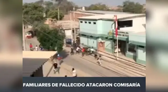 Familiares de fallecido atacaron comisaría en Piura    