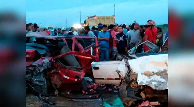 Accidente en carretera de Piura dejó 4 fallecidos