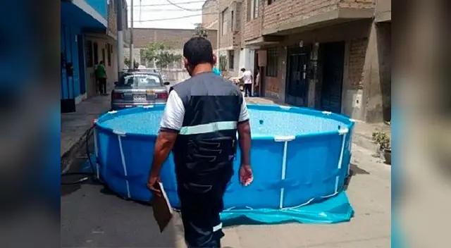 Vía Facebook denunciaron inconsciente acción de vecino de SJL Vía Facebook denunciaron inconsciente acción de vecino de SJL