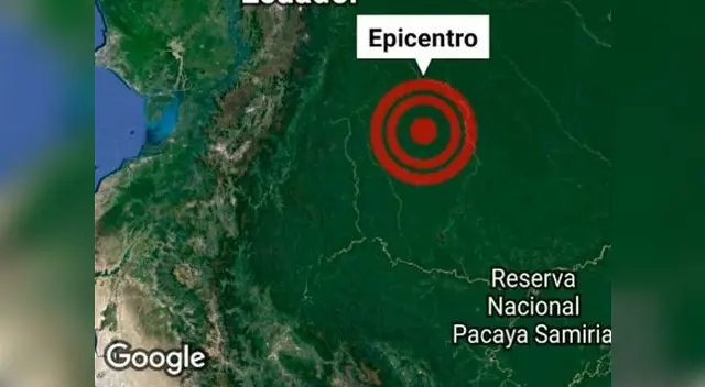 El temblor tuvo una magnitud de 5.8 grados en la escala Ritcher
