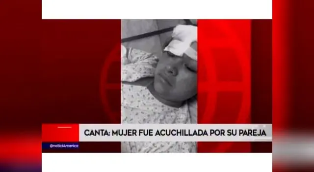 Mujer acuchillada se encuentra en el hospital