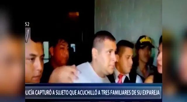 Capturan a sujeto que acuchilló a familiares de su expareja Capturan a sujeto que acuchilló a familiares de su expareja