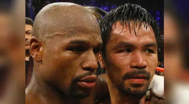 Manny Pacquio retó a Floyd Mayweather tras retener su título peso wéiter AMB