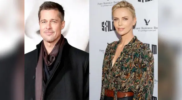 Brad Pitt encontró el amor con Charlize Theron 