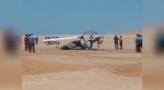 Avión se estrelló cerca a aeropuerto de Ilo Avión se estrelló cerca a aeropuerto de Ilo
