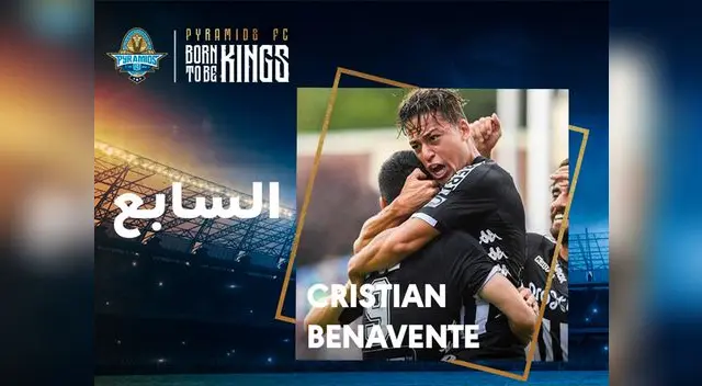 Twitter: Cristian Benavente dejó el Sporting Charleroi y jugará en el Pyramids FC de Egipto 