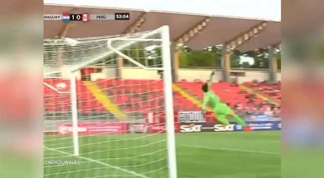 Perú cae ante Paraguay Perú cae ante Paraguay