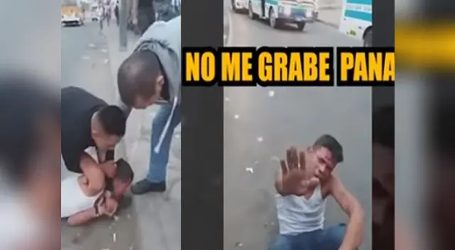 Extranjero fue regañado por su compatriota por su actuar Extranjero fue regañado por su compatriota por su actuar