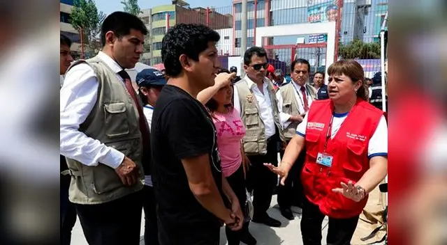 La ministra dijo que seguirán supervisando zona afectada La ministra dijo que seguirán supervisando zona afectada