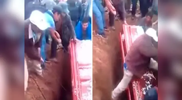 Hombre estuvo a punto de ser enterrado con el muerto  