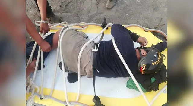 Salvan adolescente de morir ahogado en playa de Pucusana