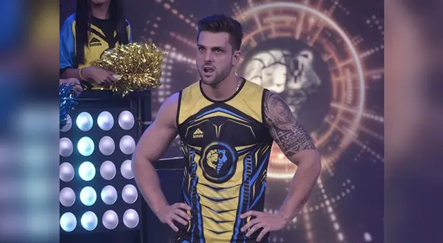 Nicola Porcella no ocultó su malestar al tener que compartir programa con Fabio Agostini.