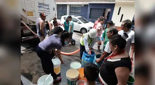 Este lunes se reestablecerá agua en SJL Este lunes se reestablecerá agua en SJL