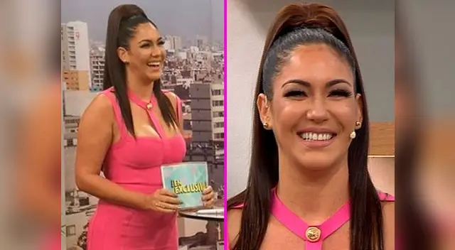 Tilsa Lozano se lució como la nueva conductora de En Exclusiva Tilsa Lozano se lució como la nueva conductora de En Exclusiva