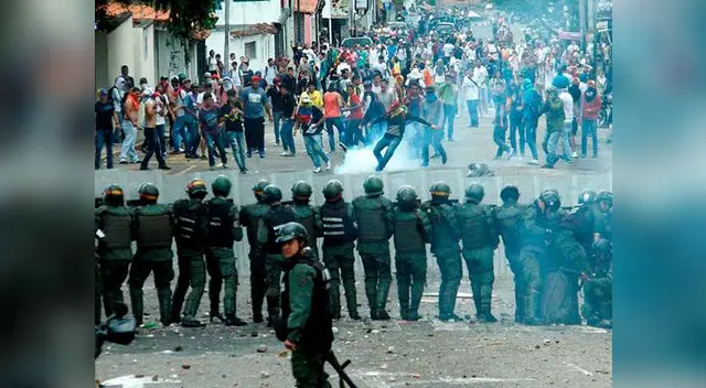 Protestas en Venezuela contra el gobierno de Nicolás Maduro