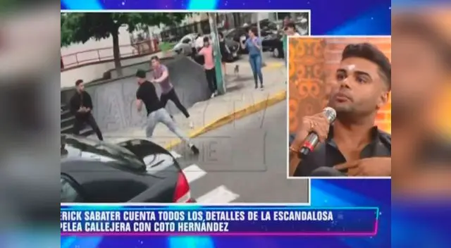 Erick Sabater y Coto Hernández se agarraron a golpes a las afueras de Latina