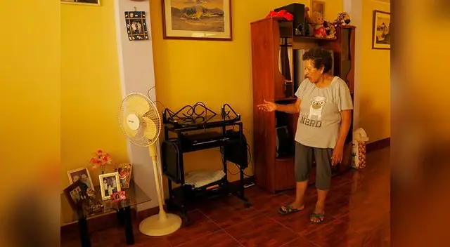 Delincuentes también se llevaron dos armas que eran de su difunto esposo.