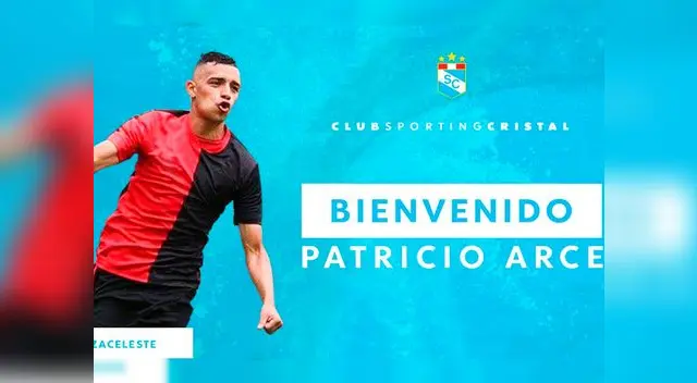 Sporting Cristal: Patricio Arce es nuevo jugador del club para la Copa Libertadores 2019