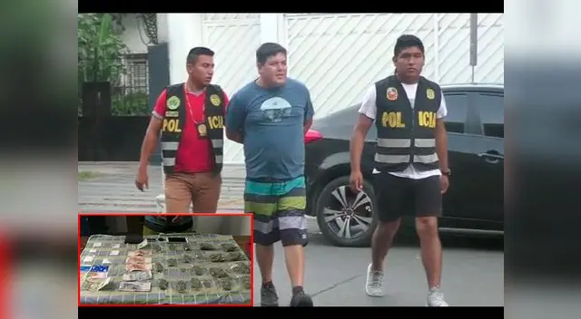 Sujeto vendería droga en la modalidad del "delivery" Sujeto vendería droga en la modalidad del "delivery"