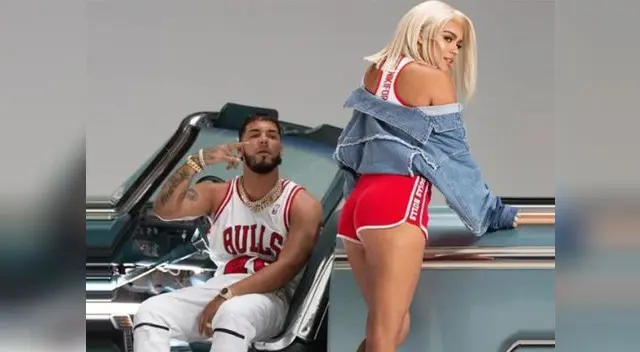 Anuel AA & Karol G listos para cantar en Lima