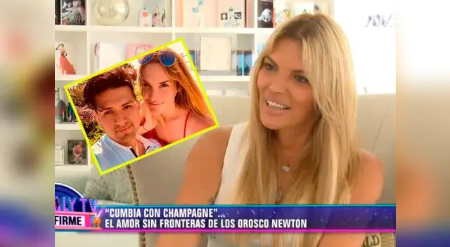 Jessica Newton habló sobre la relación de su hija y Deyvis Orosco Jessica Newton habló sobre la relación de su hija y Deyvis Orosco