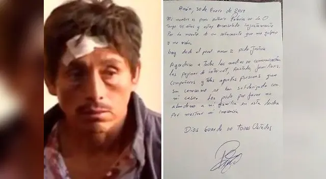 Convocan marcha para pedir liberación de albañil sentenciado  