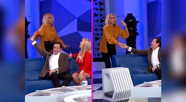 Laura Bozzo discute con conductora y casi abandona programa 