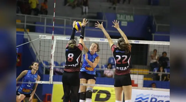 Milagros Moy fue la mejor anotadora del Cristal. FOTO: FPV