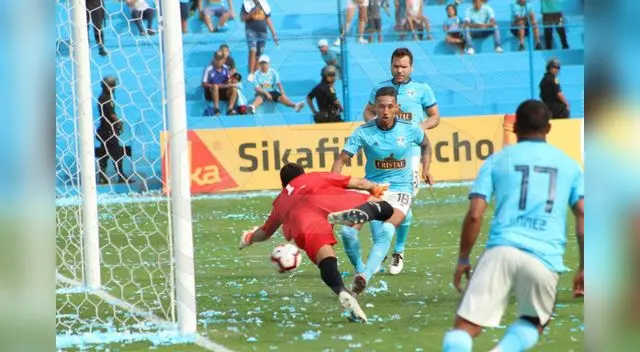 Gonzales marcó su primer gol con Cristal Gonzales marcó su primer gol con Cristal
