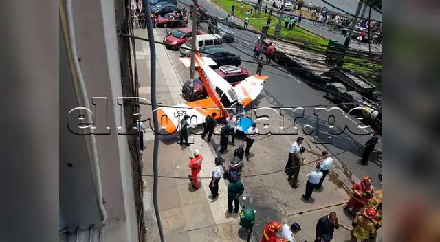 Cae avioneta de instrucción Cae avioneta de instrucción