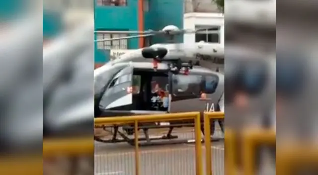 Aeronave trasportaba a un agente herido de la Policía Nacional desde Tingo María.
