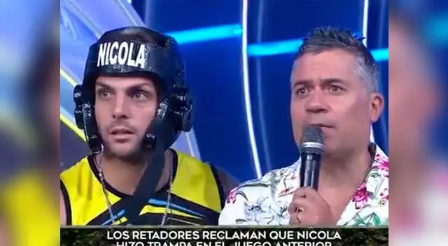 Nicola comete grave falta en competencia Nicola comete grave falta en competencia