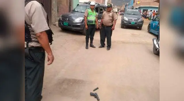 Policía abatió a delincuente en Comas 