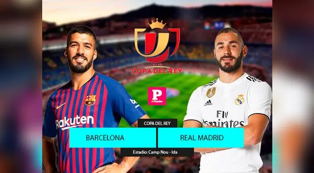 Barcelona vs. Real Madrid EN VIVO | Sigue este partidazo GRATIS a través de El Popular