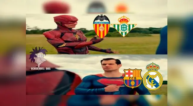 Los creativos memes del duelo entre Barcelona vs. Real Madrid