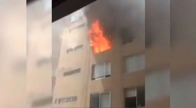 Incendio se registró en Miraflores Incendio se registró en Miraflores