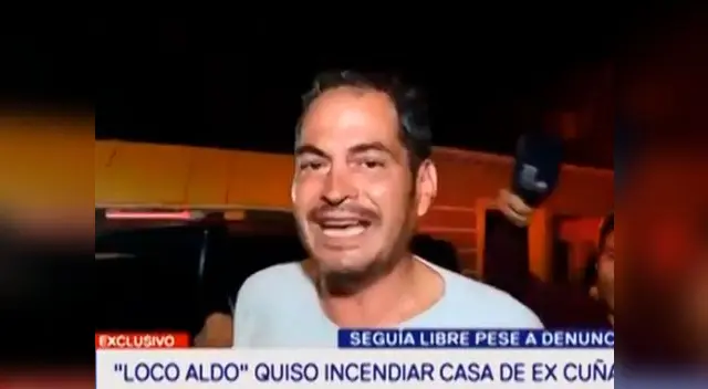 Detienen a Aldo Valle tras intentar quemar la casa de la familia de su expareja      