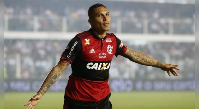 Paolo Guerrero estuvo en Flamengo del 2015 al 2018