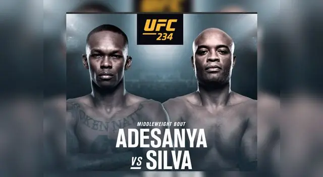 UFC EN VIVO | Adesanya vs Silva EN VIVO vía ESPN FOX UFC Network ONLINE: hora y donde ver UFC 234 EN VIVO por Campeonato del peso medio UFC UFC EN VIVO | Adesanya vs Silva EN VIVO vía ESPN FOX UFC Network ONLINE: hora y donde ver UFC 234 EN VIVO por Campeonato del peso medio UFC