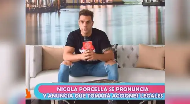 Nicola Porcella rompe su silencio