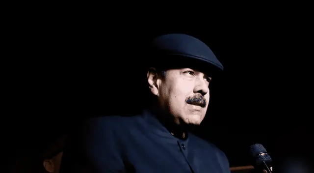 Nicolás Maduro se queda sin luz en conferencia de prensa Nicolás Maduro se queda sin luz en conferencia de prensa