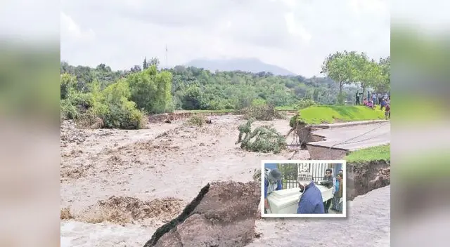 Niño de 12 años fue arrastrado por huaico Niño de 12 años fue arrastrado por huaico